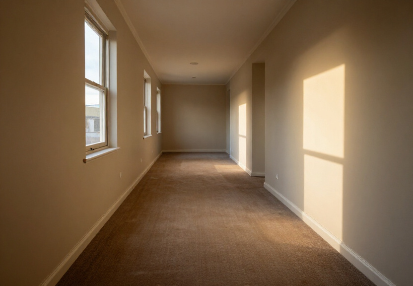 Restored living room in Cambridge Gardens after flood cleanup
